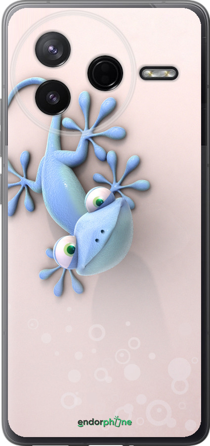Силиконовый чехол Геккончик для Xiaomi Redmi K80 - 1094u-4148 изображение 