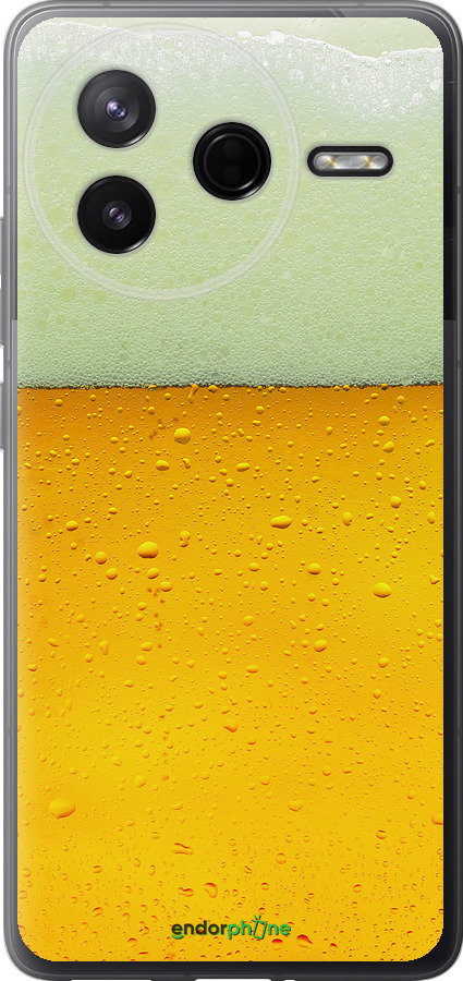 Силіконовий чехол Пиво для Xiaomi Redmi K80 - 1145u-4148 изображение 