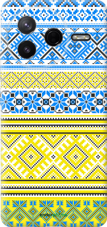 Силіконовий чехол Вишиванка 40 для Xiaomi POCO F7 Pro - 1174u-4085 изображение 