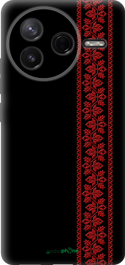 Силіконовий чехол Вишиванка 53 для Xiaomi POCO F7 Pro - 2041u-4085 изображение 