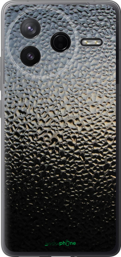 Силиконовый чехол Мокрое стекло для Xiaomi Redmi K80 - 245u-4148 изображение 