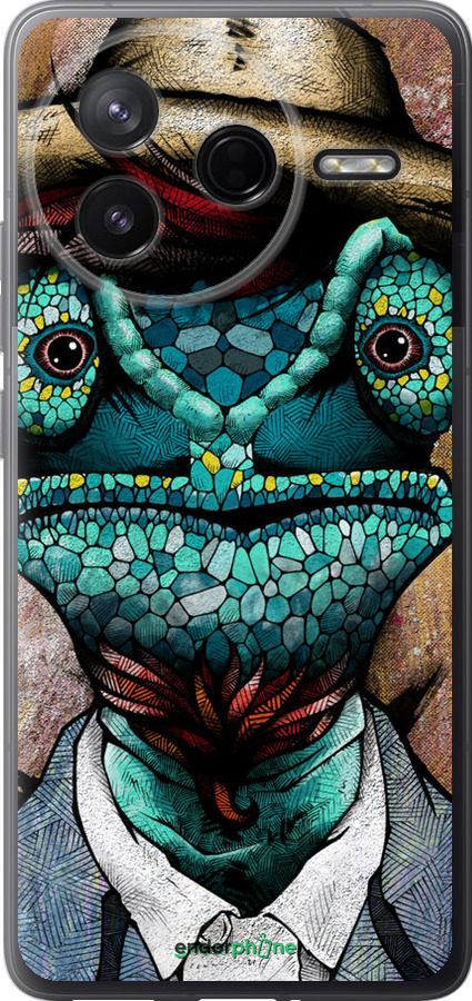 Силиконовый чехол Хамелеон в розыске для Xiaomi Redmi K80 - 4030u-4148 изображение 