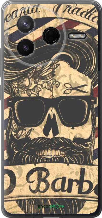 Силиконовый чехол Barber Shop для Xiaomi Redmi K80 - 4097u-4148 изображение 