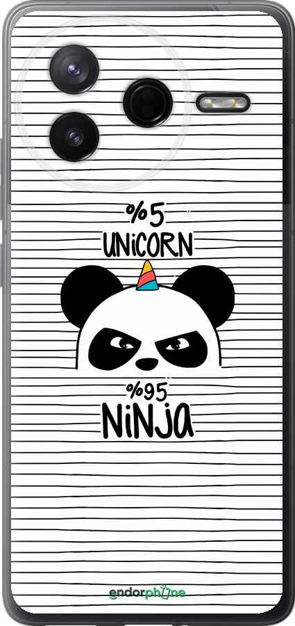 Силиконовый чехол Ниндзя для Xiaomi Redmi K80 - 4281u-4148 изображение 