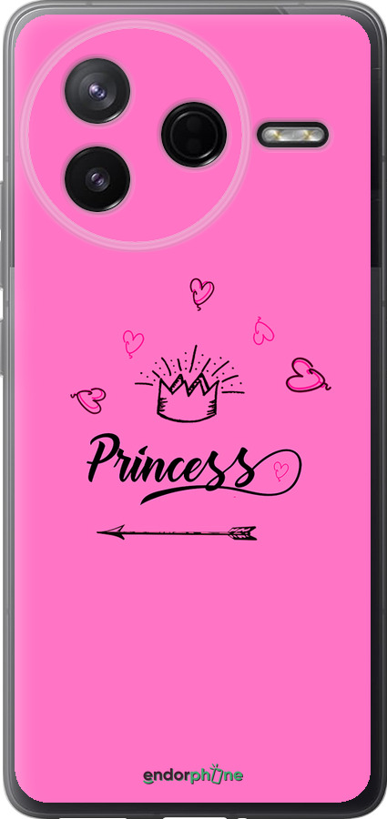 Силиконовый чехол Princess для Xiaomi Redmi K80 - 4361u-4148 изображение 