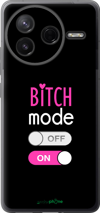 Силиконовый чехол Bitch mode для Xiaomi Redmi K80 - 4548u-4148 изображение 
