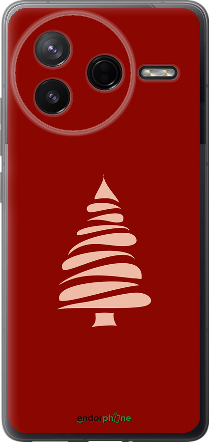 Силиконовый чехол Новогодний 15 для Xiaomi Redmi K80 - 4628u-4148 изображение 