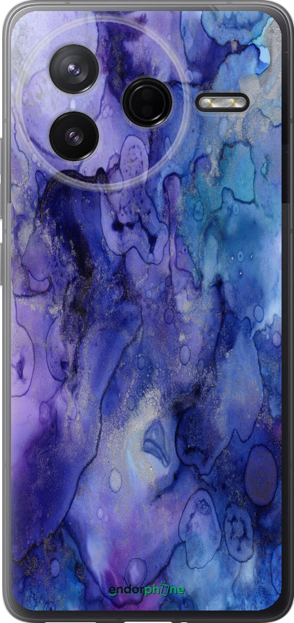 Силиконовый чехол Мрамор 7 для Xiaomi Redmi K80 - 4802u-4148 изображение 