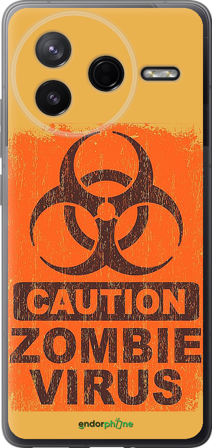 Силиконовый чехол Biohazard 1 для Xiaomi POCO F7 Pro - 4817u-4085 изображение 