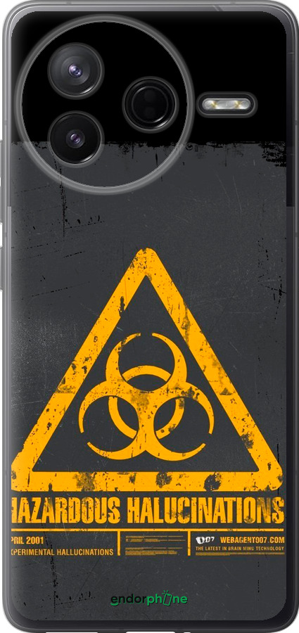 Силиконовый чехол biohazard 28 для Xiaomi POCO F7 Pro - 4846u-4085 изображение 