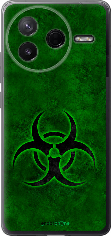 Силіконовий чехол biohazard 30 для Xiaomi Redmi K80 - 4848u-4148 изображение 