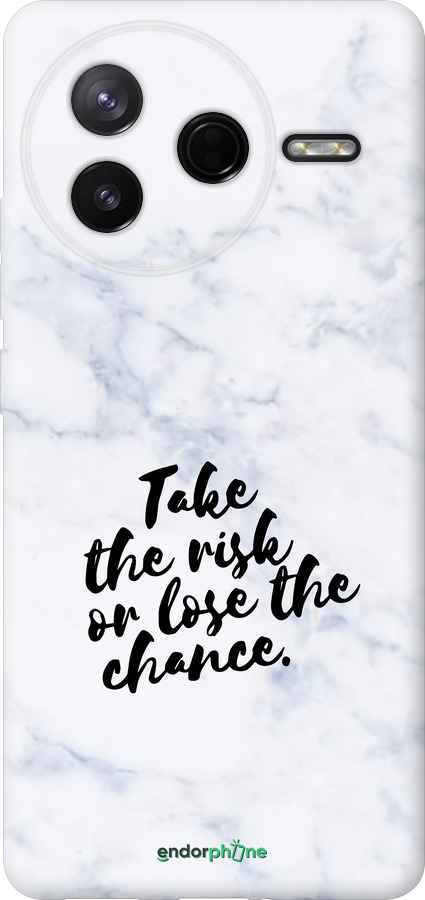 Силиконовый чехол Рискнуть или потерять шанс для Xiaomi Redmi K80 - 4866u-4148 изображение 