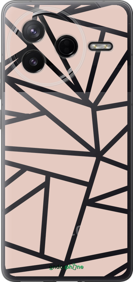 Силиконовый чехол Абстракция 2 для Xiaomi Redmi K80 - 4872u-4148 изображение 