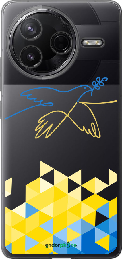 Силиконовый чехол Птица мира для Xiaomi Redmi K80 - 5231u-4148 изображение 