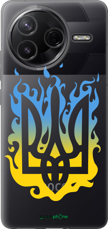Силиконовый чехол Герб v1 для Xiaomi POCO F7 Pro - 5258u-4085 изображение 