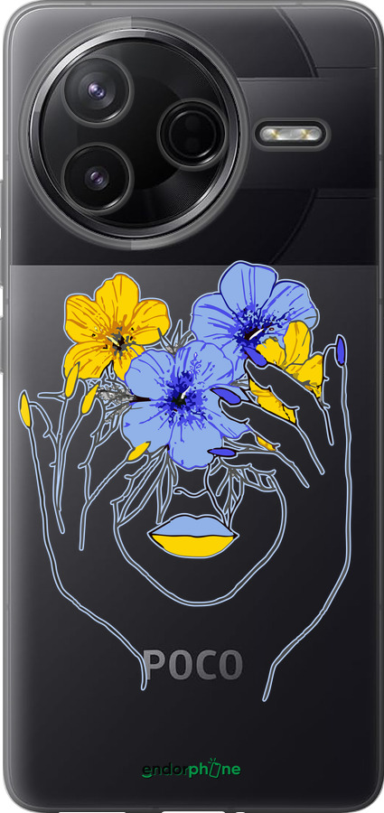 Силиконовый чехол Девушка v4 для Xiaomi Redmi K80 - 5276u-4148 изображение 