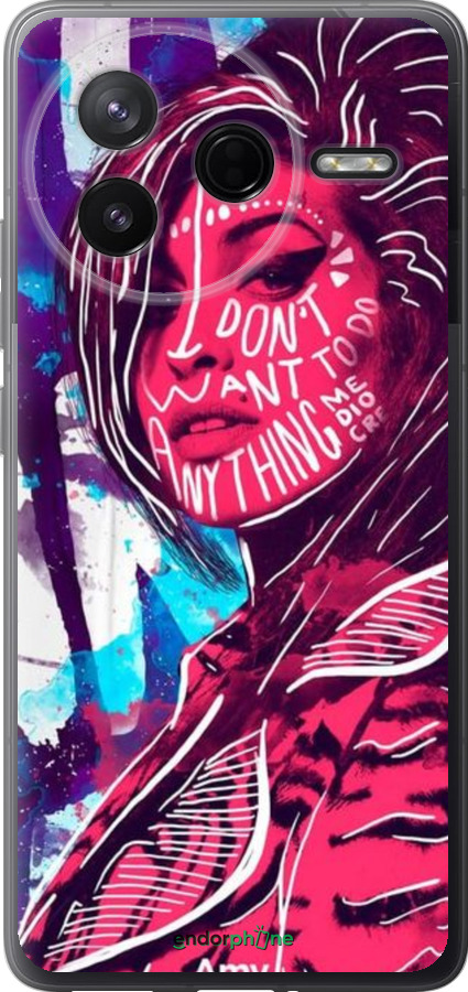 Силіконовий чехол Емі для Xiaomi Redmi K80 - 5381u-4148 изображение 