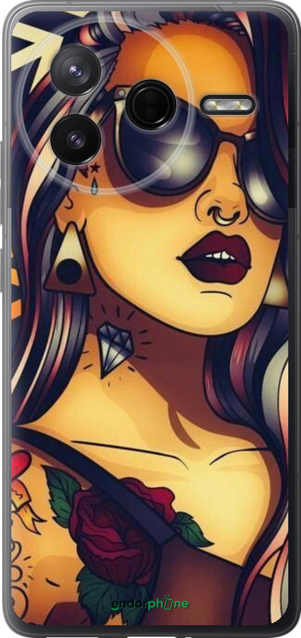 Силиконовый чехол № 5384 для Xiaomi Redmi K80 - 5384u-4148 изображение 