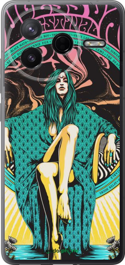 Силиконовый чехол № 5385 для Xiaomi Redmi K80 - 5385u-4148 изображение 