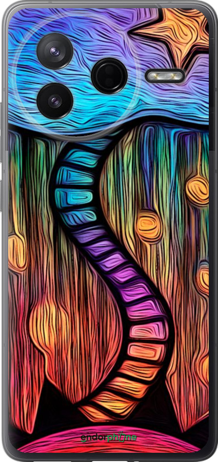 Силиконовый чехол № 5390 для Xiaomi POCO F7 Pro - 5390u-4085 изображение 