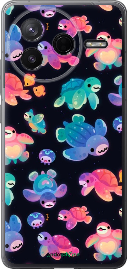 Силиконовый чехол № 5411 для Xiaomi Redmi K80 - 5411u-4148 изображение 