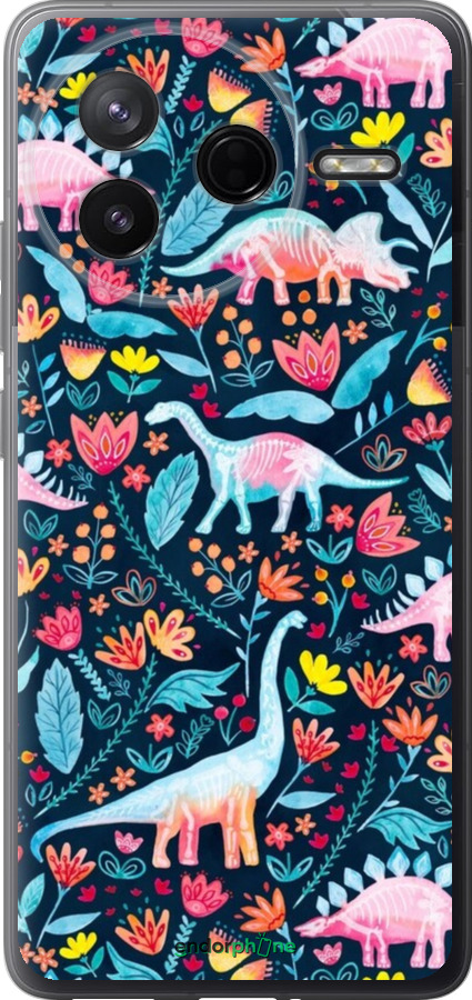 Силиконовый чехол № 5415 для Xiaomi Redmi K80 - 5415u-4148 изображение 