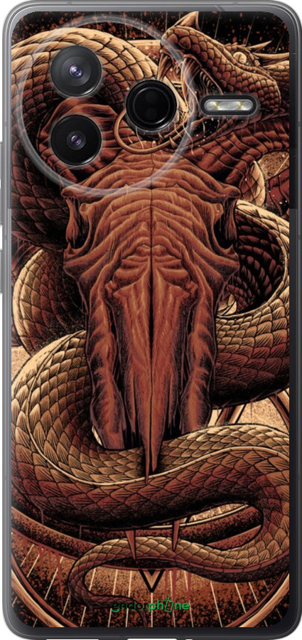 Силиконовый чехол № 5418 для Xiaomi Redmi K80 - 5418u-4148 изображение 