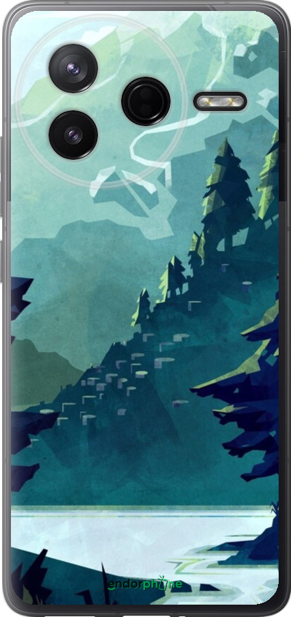 Силиконовый чехол № 5424 для Xiaomi Redmi K80 - 5424u-4148 изображение 