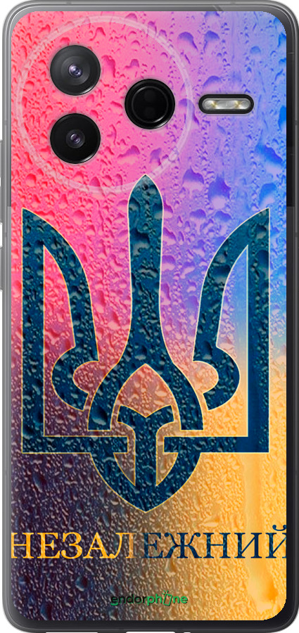 Силиконовый чехол Незалежний для Xiaomi Redmi K80 - 5448u-4148 изображение 