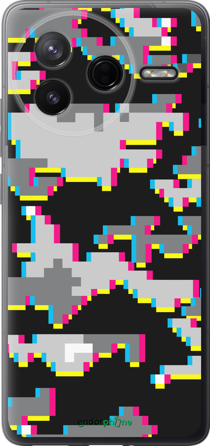 Силіконовий чехол Піксель для Xiaomi Redmi K80 - 5481u-4148 изображение 