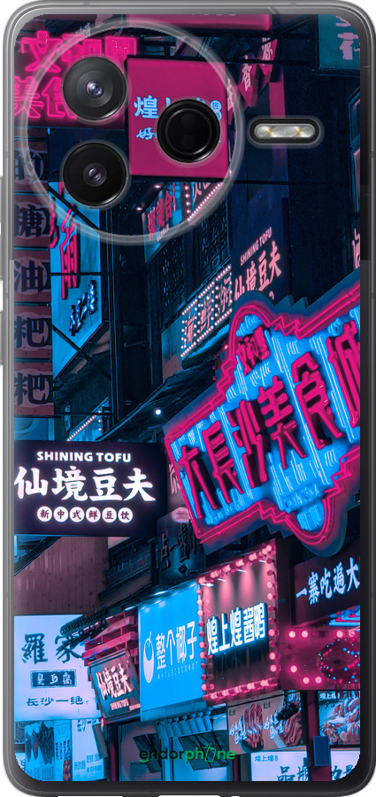 Силиконовый чехол Hong Kong City для Xiaomi Redmi K80 - 5536u-4148 изображение 