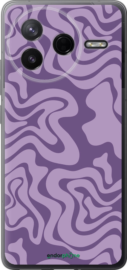 Силиконовый чехол Абстрактный узор v2 для Xiaomi Redmi K80 - 5572u-4148 изображение 