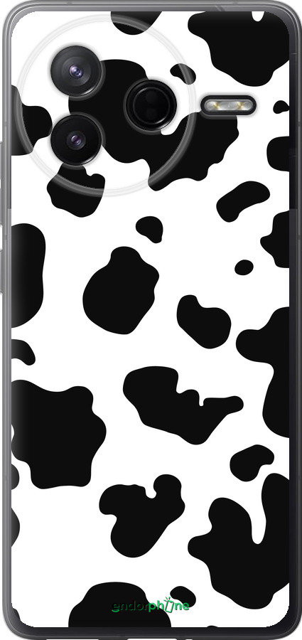 Силіконовий чехол Шкіра корови для Xiaomi Redmi K80 - 5576u-4148 изображение 