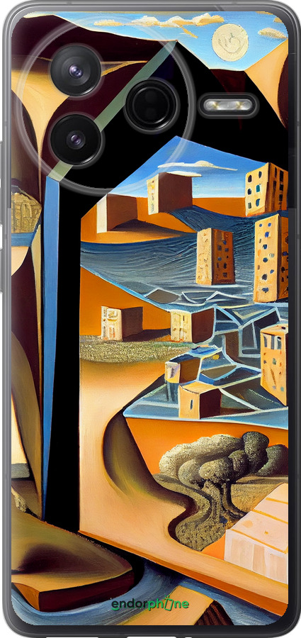 Силиконовый чехол Абстракция v2 для Xiaomi Redmi K80 - 5618u-4148 изображение 