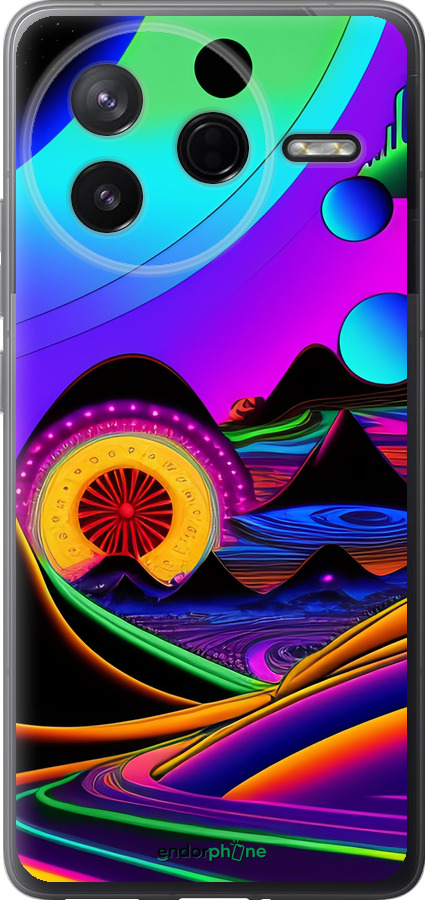 Силиконовый чехол Абстракция v3 для Xiaomi Redmi K80 - 5620u-4148 изображение 