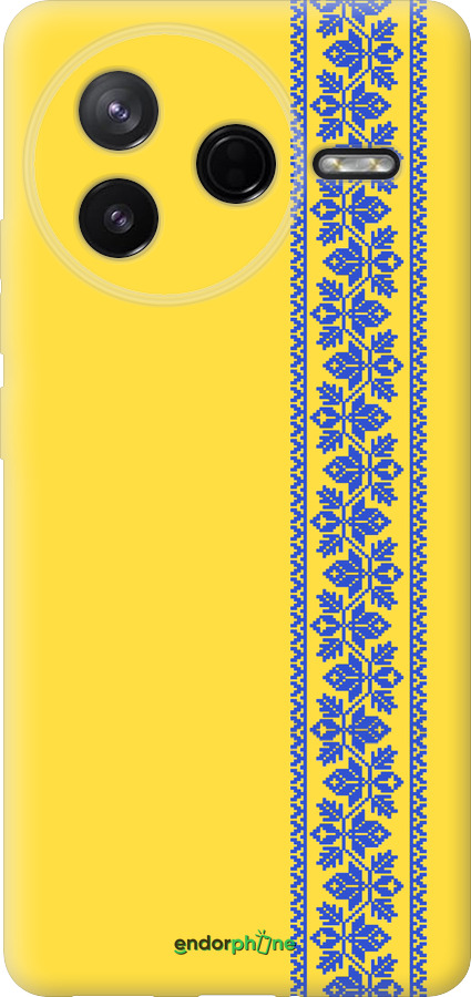 Силіконовий чехол Вишиванка 4 для Xiaomi POCO F7 Pro - 569u-4085 изображение 