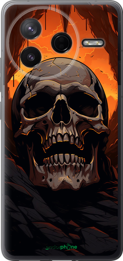 Силіконовий чехол Черв пещері для Xiaomi Redmi K80 - 5959u-4148 изображение 