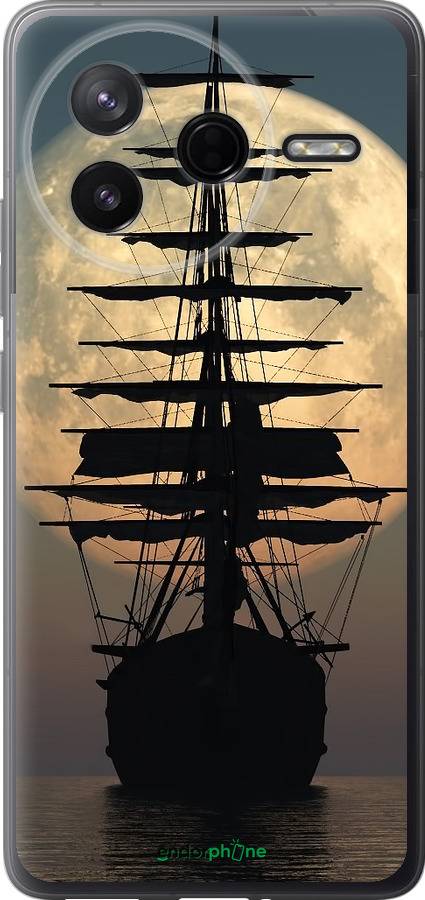 Силиконовый чехол Корабль для Xiaomi Redmi K80 - 5998u-4148 изображение 