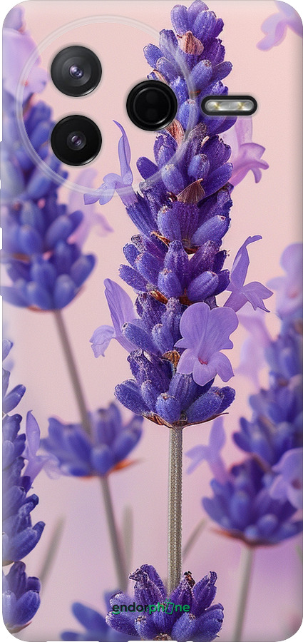 Силиконовый чехол Лаванда для Xiaomi POCO F7 Pro - 6037u-4085 изображение 