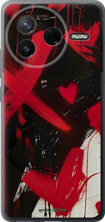 Силиконовый чехол XO Love для Xiaomi Redmi K80 - 6044u-4148 изображение 