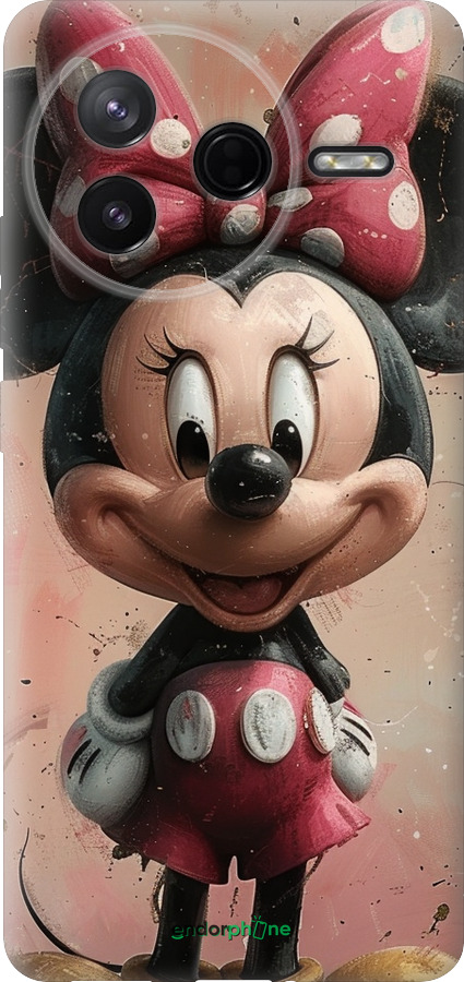 Силіконовий чехол Minnie Mouse для Xiaomi Redmi K80 - 6054u-4148 изображение 