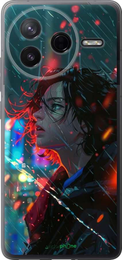 Силіконовий чехол Нічні вогні для Xiaomi POCO F7 Pro - 6096u-4085 изображение 