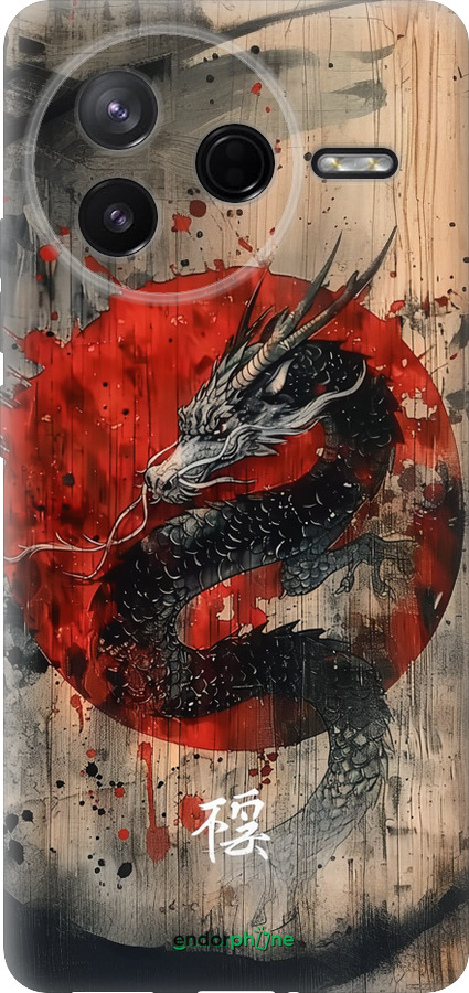 Силиконовый чехол Восточный дух для Xiaomi Redmi K80 - 6100u-4148 изображение 