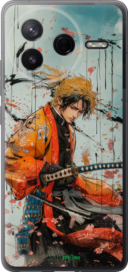 Силиконовый чехол Agatsuma Zenitsu: Убийца демонов для Xiaomi Redmi K80 - 6118u-4148 изображение 