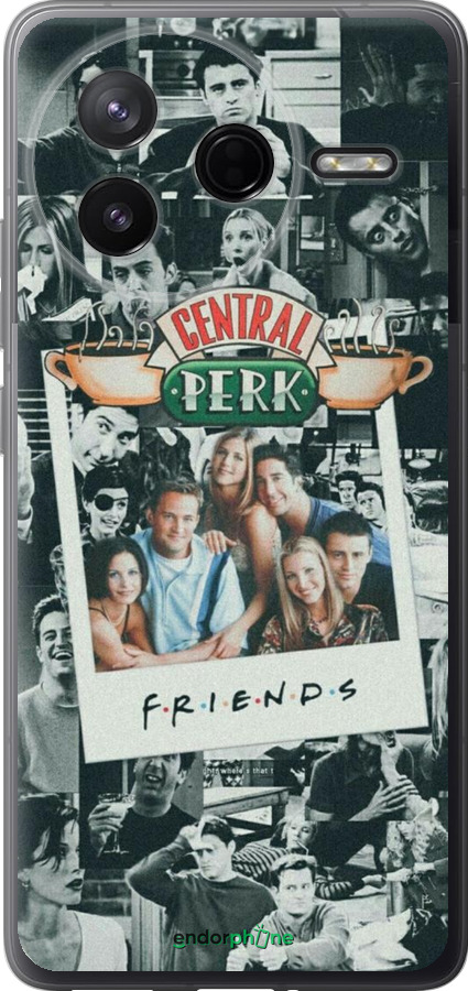 Силіконовий чехол Друзі для Xiaomi POCO F7 Pro - 6276u-4085 изображение 