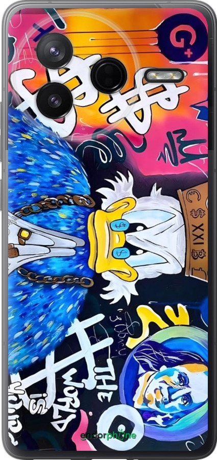 Силиконовый чехол Скрудж 2 для Xiaomi Redmi K80 - 6285u-4148 изображение 