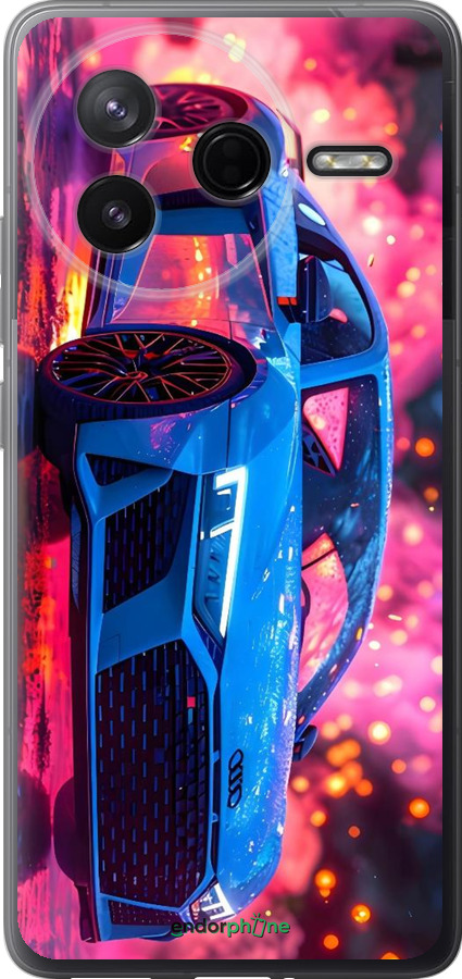 Силиконовый чехол Ауди для Xiaomi Redmi K80 - 6286u-4148 изображение 