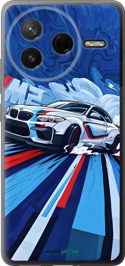 Силиконовый чехол БМВ для Xiaomi POCO F7 Pro - 6292u-4085 изображение 