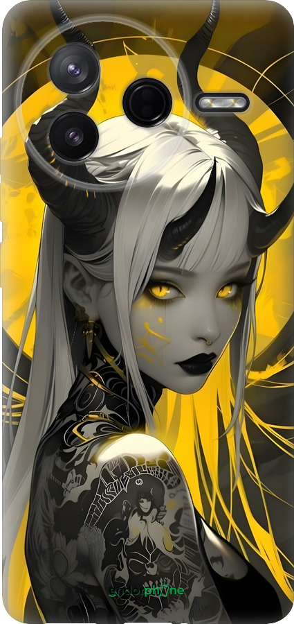 Силиконовый чехол Аниме демон 2 для Xiaomi Redmi K80 - 6309u-4148 изображение 