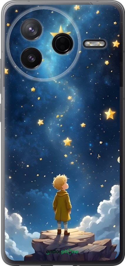 Силіконовий чехол Маленький принц для Xiaomi Redmi K80 - 6326u-4148 изображение 